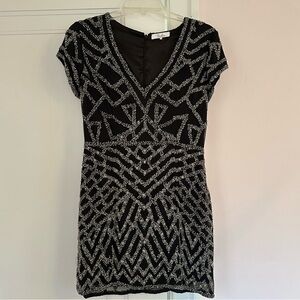 Beaded Mini Dress